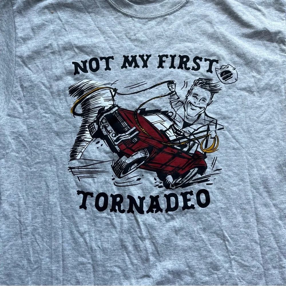 Twisters Movie Rare Promo Glen Powell 2024 Men’s Large Shirt! - Picture 2 of 5